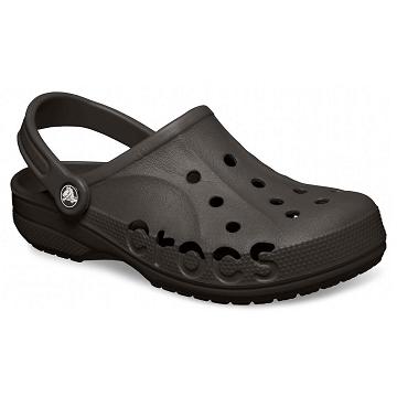 Crocs Baya Men's Clogs Black / Grey | Australia 0740SGLO